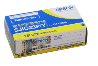 Mực in Epson SJIC23P Yellow Ink Cartridge (C33S020586)