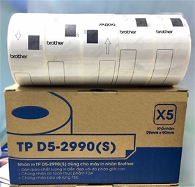 Giấy in nhãn Brother TP D5-2990(S)