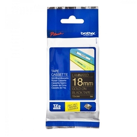 Giấy in nhãn Brother tiêu chuẩn TZe-344 18mm