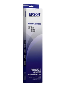 Ribbon Epson S015531 Black Ribbon Cartridge
