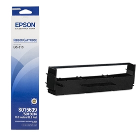 Black Ribbon Epson LQ310/LX310 (S015639)
