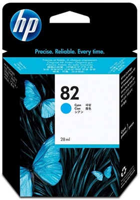 Mực in HP 82 69ml Cyan Ink Cartridge (C4911A)