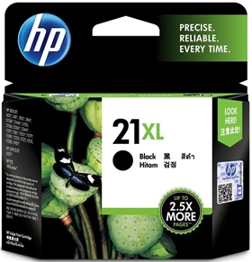 Mực in HP 21XL High Yield Black Original Ink Cartridge (C9351CA)