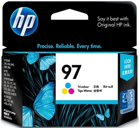 Mực in HP 97 Tri-color Original Ink Cartridge (C9363WA)