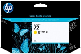 Mực in HP 72 130-ml Yellow DesignJet Ink Cartridge (C9373A)