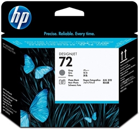 Đầu in HP 72 Gray and Photo Black DesignJet Printhead (C9380A)