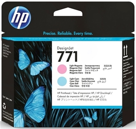 Đầu in HP 771 Light Magenta/Light Cyan DesignJet Printhead (CE019A)