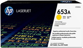 Mực in HP 653A Yellow Original LaserJet Toner Cartridge (CF322A)