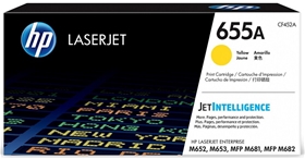 Mực in HP 655A Yellow Original LaserJet Toner Cartridge (CF452A)