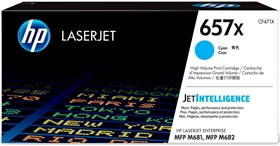 Mực in HP 657X High Yield Cyan Original LaserJet Toner Cartridge (CF471X)