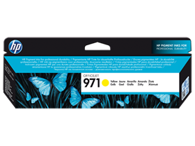 HP 971 Yellow Original Ink Cartridge (CN624AA)