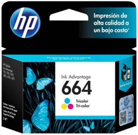 Mực in HP 664 Tri-color Original Ink Advantage Cartridge (F6V28AB)