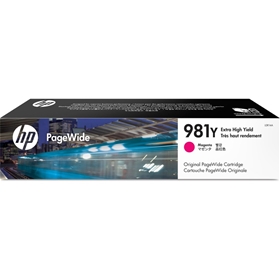Mực in HP 981Y Magenta Extra High Yield Original PageWide Cartridge (L0R14A)