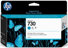 Mực in HP 730 130-ml Cyan DesignJet Ink Cartridge (P2V62A)