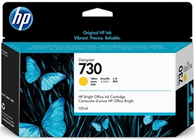 Mực in HP 730 130-ml Yellow DesignJet Ink Cartridge (P2V64A)