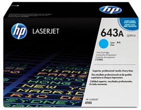 Mực in HP 643A Cyan Original LaserJet Toner Cartridge (Q5951A)