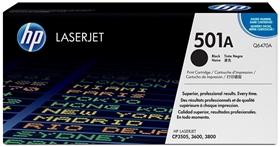 Mực in HP 501A Black Original LaserJet Toner Cartridge (Q6470A)