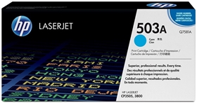 Mực in HP 503A Cyan Original LaserJet Toner Cartridge (Q7581A)