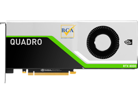 Card đồ họa NVIDIA Quadro RTX 8000 48GB (4)DP+USBc (6NB51AA)