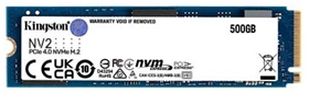 Ổ cứng SSD Kingston 500GB 3500MB/2800MB Gen 4x4 NVMe PCIe (SNV2S/500G)