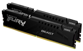 RAM PC Kingston Kit 32GB DDR5 6000MHz Non ECC DIMM Fury Beast (2x16G) (KF560C40BBK2-32)
