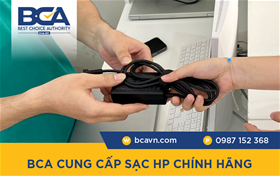 BCA phân phối sạc Laptop chính hãng HP