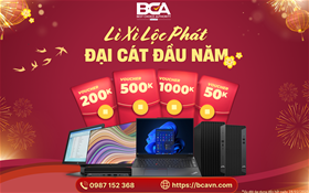 Lì Xì Lộc Phát – Đại Cát Cả Năm Cùng Máy Tính Và Màn Hình HP, Lenovo