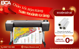 Nhận Ngay 10 Cuộn Giấy A0 Khi Mua Máy In HP