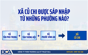 Xã Củ Chi được sáp nhập từ những phường nào?