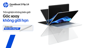 Đánh giá chi tiết HP OmniBook 5 Flip 14 : Laptop xoay gập đáng mua nhất cho Tân sinh viên 2026