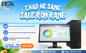 Chào Hè Bùng Nổ: Giảm Ngay 1 Triệu Cho Combo PC Và Màn Hình HP