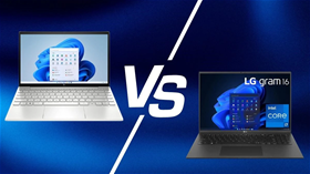 HP Envy vs LG Gram - Sự chọn lựa của thiết kế, độ bền, cá tính