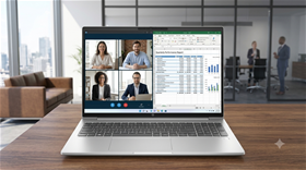 Ứng dụng Laptop HP ProBook 465 G11 cho các cuộc họp trực tuyến chất lượng cao