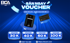 Mua UPS APC Chính Hãng, Rinh Ngay Voucher Khủng