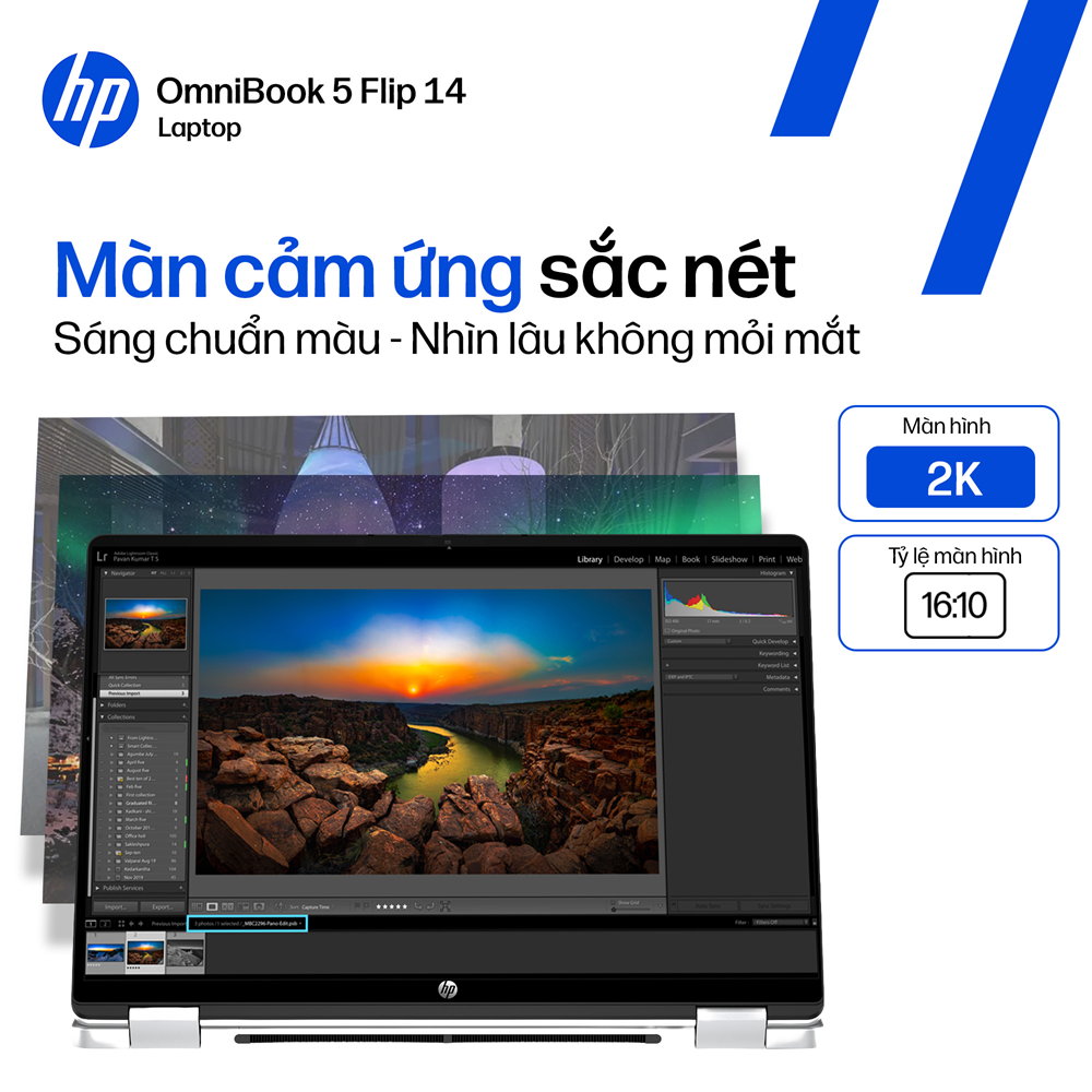 HP OmniBook 5 Flip 2-in-1 Laptop 14-fp0055TU (BZ7Q4PA)