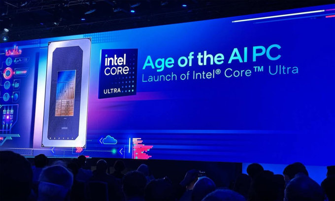 Intel gọi chip Core Ultra là kỷ nguyên của AI PC.