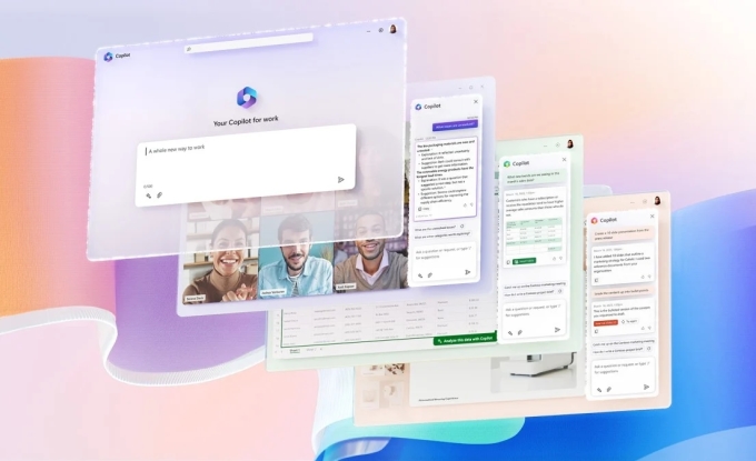 Chatbot AI Copilot. Ảnh: Microsoft