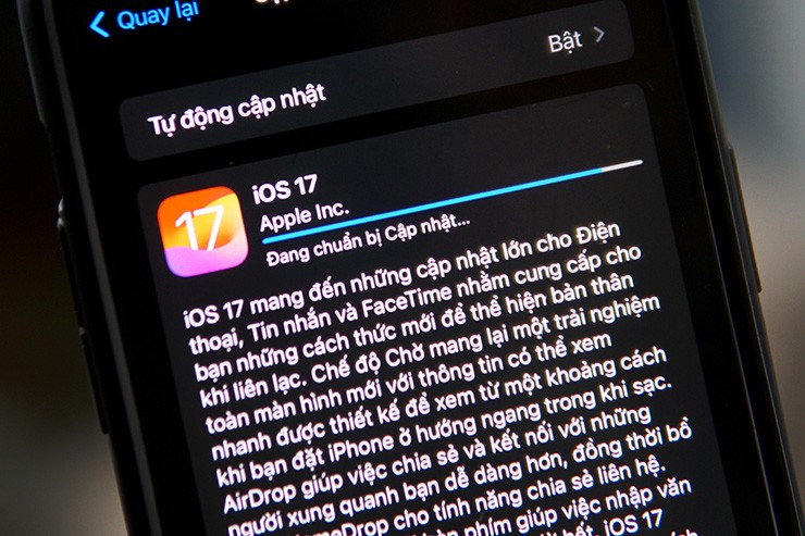 Người dùng đã có thể tải về iOS 17 và iPadOS 17