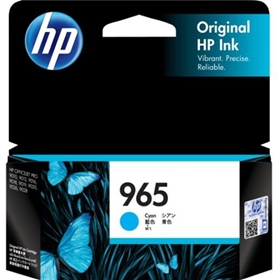 HP 965 Cyan Original Ink Cartridge (3JA77AA)