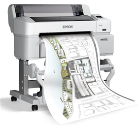 Máy in Epson SureColor SC-T3270, 24-inch Large Format Printer (C11CD66411EA)