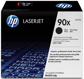 Mực in HP 90X High Yield Black Original LaserJet Toner Cartridge (CE390X)