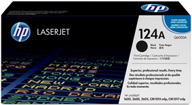 Mực in HP 124A Black Original LaserJet Toner Cartridge (Q6000A)