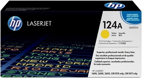 Mực in HP 124A Yellow Original LaserJet Toner Cartridge (Q6002A)