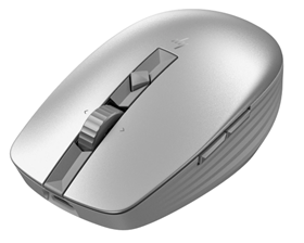 Chuột không dây HP 710 Silver Rechargeable Silent Mouse (6E6F1AA)