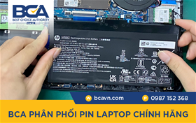BCA phân phối Pin Laptop chính hãng HP