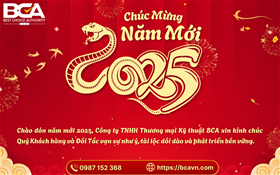 BCA Chúc mừng năm mới 2025