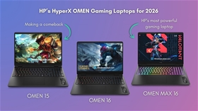 HP chuẩn bị ra mắt HyperX OMEN MAX 16, OMEN 16, OMEN 15 với chip Intel Panther Lake và Ryzen AI